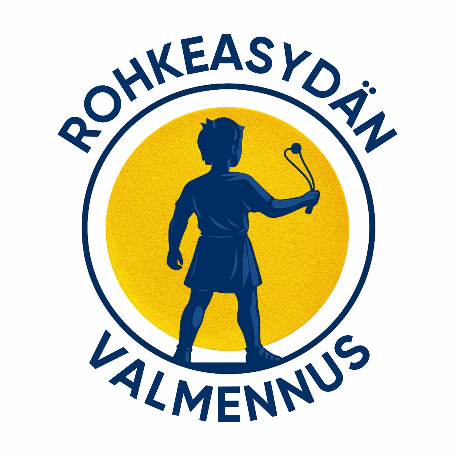 Rohkeasydän Valmennus logo